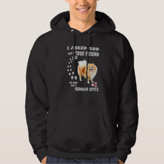 Deutscher Spitz Mam Fluffy Dog Papa print stutkam Hoodie