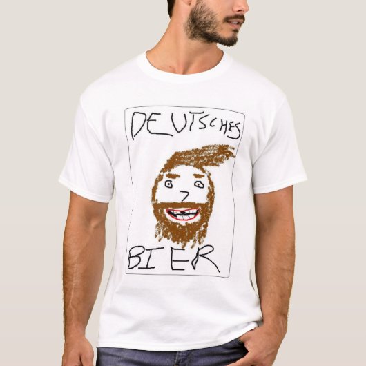 DEUTSCHES BIER SHIRT (Voorkant)