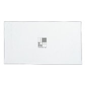 Deutsches Fingeralphabet 2 Kussensloop (Achterkant-Links)