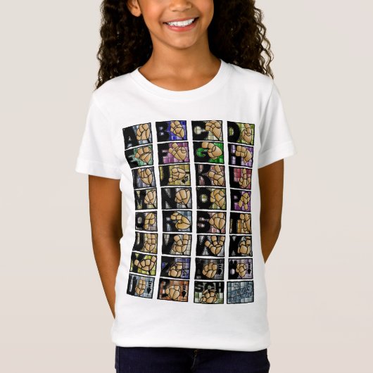 Deutsches Fingeralphabet 3 (2025) T-shirt (Voorkant)