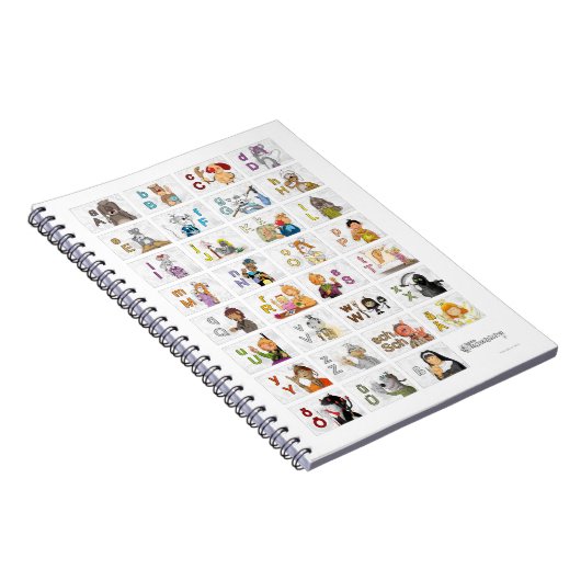 Deutsches Fingeralphabet II Notitieboek (Rechterzijde)