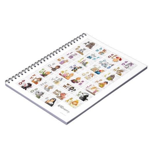 Deutsches Fingeralphabet II Notitieboek (Linkerzijde)