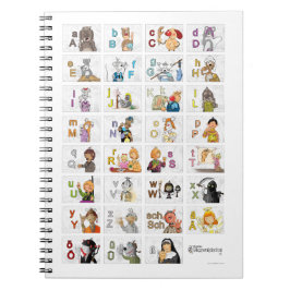 Deutsches Fingeralphabet II Notitieboek