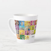 Deutsches Fingeralphabet Latte Mok (Linkerhoek)