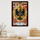Deutsches Reich ~ Duits WW1 Poster (Keuken)