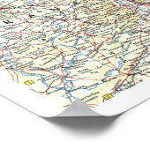 "Deutschland: 1959/heute - Details lierte Landkart Poster (Hoek)