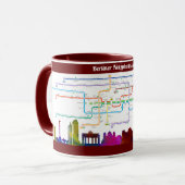 "Deutschland: 2021/heute BERLIN - U/S-Bahn Tasse Mok (Voorkant links)