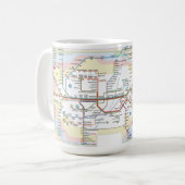 " Deutschland: 2021/heute München - S-/U-Bahnnetz  Koffiemok (Voorkant links)