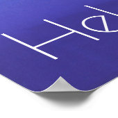 "Deutschland: 2021/heute Nordsee - Helogland Reise Poster (Hoek)