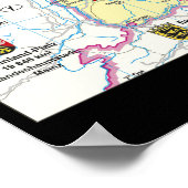 "Deutschland: 2021/heute - Politische Karte Poster (Hoek)