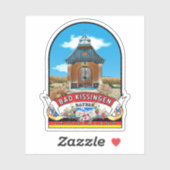 Deutschland Bad Kissingen Vintage souvenir Sticker (Vel)