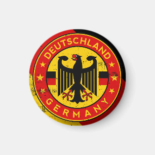 Deutschland, Badge van Duitsland Magneet