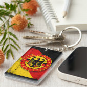 Deutschland, Badge van Duitsland Sleutelhanger (Voorkant Rechts)