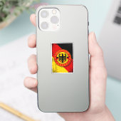 Deutschland, Badge van Duitsland Sticker (Telefoon)