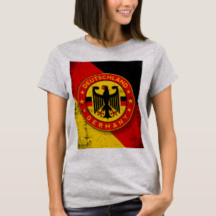 Deutschland, Badge van Duitsland T-shirt