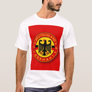 Deutschland, Badge van Duitsland T-shirt