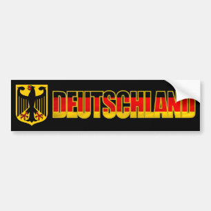 Deutschland Bumper Bumpersticker