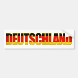 Deutschland Bumper Bumpersticker