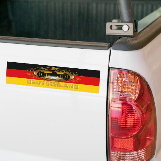 Deutschland Bumpersticker (Op Truck)