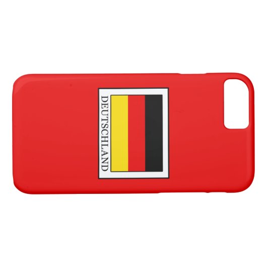 Deutschland Case-Mate iPhone Case (Achterkant (Horizontaal))