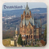 Deutschland Castle Drink Coasters Bier Onderzetter (Voorkant)