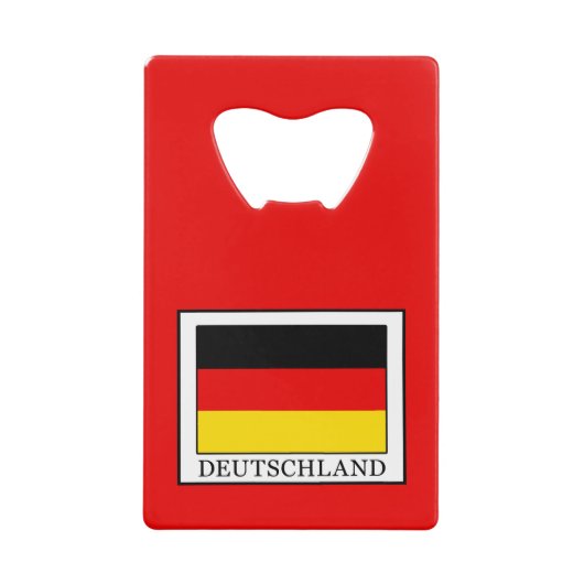 Deutschland Creditkaart Flessenopener (Voorkant)