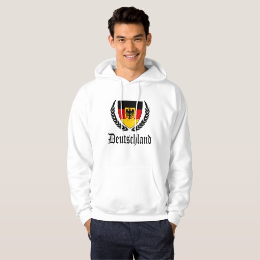 Deutschland Crest Hoodie (Voorkant volledig)