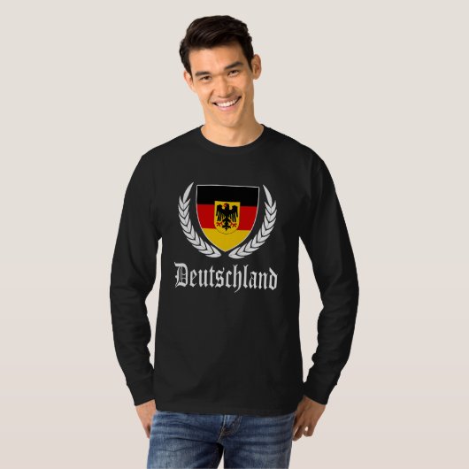 Deutschland Crest T-shirt (Voorkant volledig)