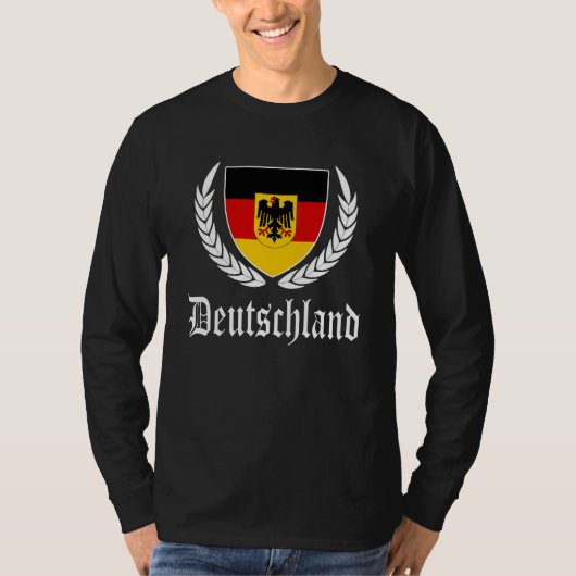 Deutschland Crest T-shirt (Voorkant)