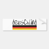 Deutschland Design! Bumpersticker (Voorkant)