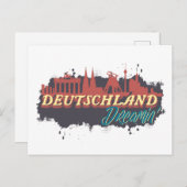 Deutschland Dreamweaver' - Duitsland Iconische mon Briefkaart (Voorkant / Achterkant)