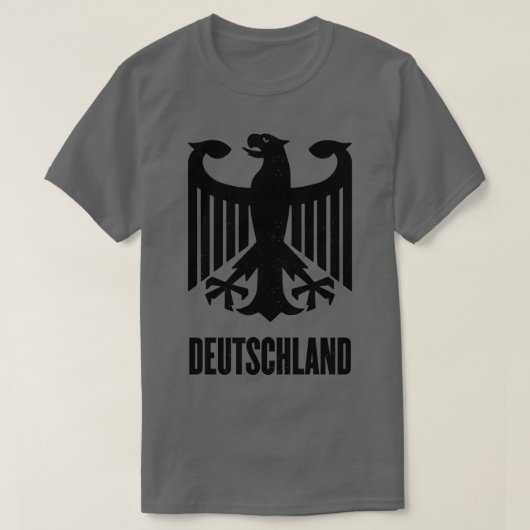 Deutschland Duits Wapen T-shirt (Design voorkant)