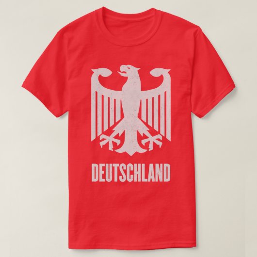 Deutschland Duitse trots T-shirt (Design voorkant)