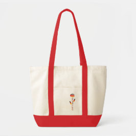 Deutschland Duitse vlag Roos Tote Bag