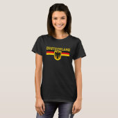 Deutschland Duitsland Vlag Eagle Duitse nationale  T-shirt (Voorkant volledig)