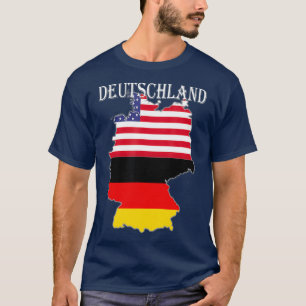 Deutschland Duitsland voor de Duitse erfgoedfamili T-shirt