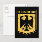 Deutschland Eagle - Duitse wapenstilstand Briefkaart (Voorkant / Achterkant)