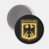 Deutschland Eagle - Duitse wapenstilstand Magneet (Voorkant / Achterkant)