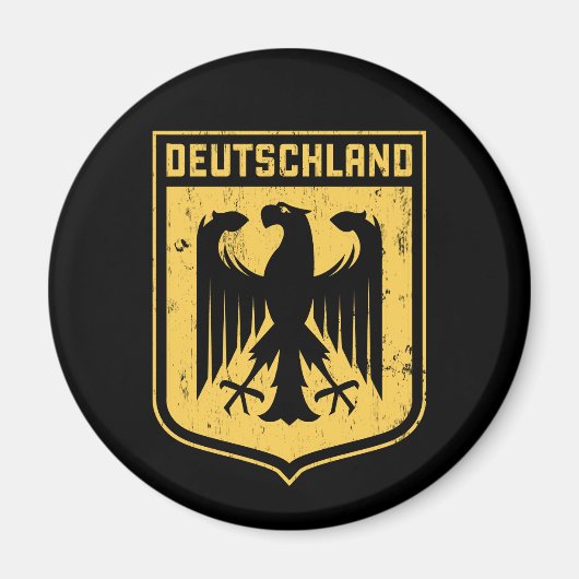 Deutschland Eagle - Duitse wapenstilstand Magneet (Voorkant)