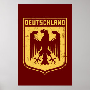 Deutschland Eagle - Duitse wapenstilstand Poster