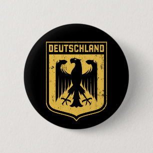 Deutschland Eagle - Duitse wapenstilstand Ronde Button 5,7 Cm