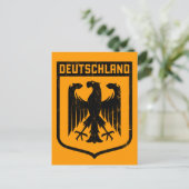 Deutschland Eagle - Duitsland wapenstilstand Briefkaart (Staand voorkant)
