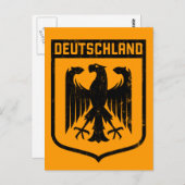 Deutschland Eagle - Duitsland wapenstilstand Briefkaart (Voorkant / Achterkant)