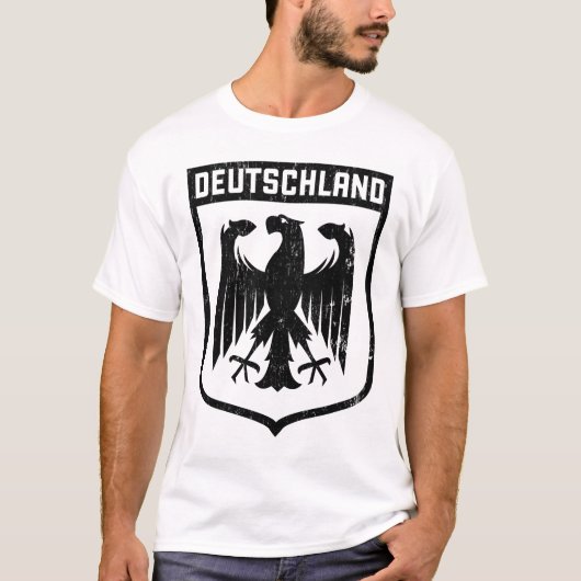 Deutschland Eagle - Duitsland wapenstilstand T-shirt (Voorkant)