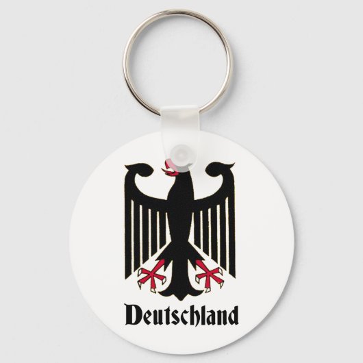 Deutschland Eagle Sleutelhanger (Voorkant)