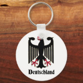 Deutschland Eagle Sleutelhanger (Voorkant)