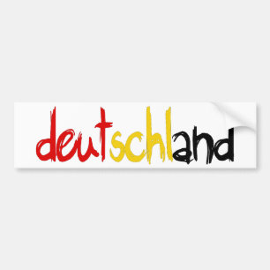 Deutschland en Originele design! Bumpersticker
