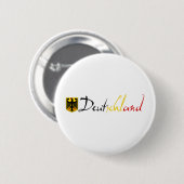 Deutschland en Originele design! Ronde Button 5,7 Cm (Voorkant /achterkant)