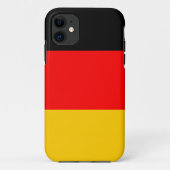 Deutschland Fahne Case-Mate iPhone Case (Achterkant)