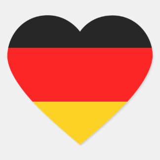 Deutschland Fahne Hart Sticker